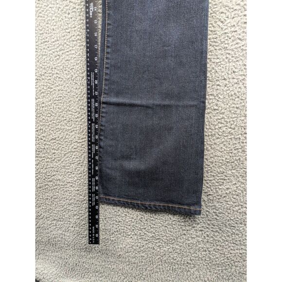 Ann Taylor LOFT Women's size 10 Dark Wash Denim Flare Jeans - Picture 11 of 14